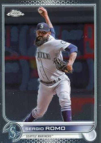#USC25 Sergio Romo - Seattle Mariners - 2022 Topps Chrome Update Baseball