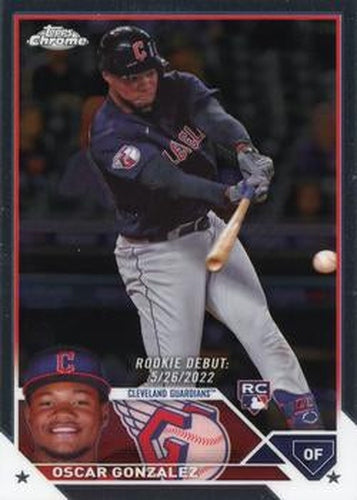 #USC47 Oscar Gonzalez - Cleveland Guardians - 2023 Topps Chrome Update Baseball