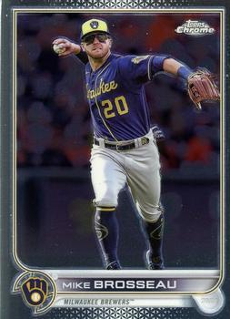 #USC4 Mike Brosseau - Milwaukee Brewers - 2022 Topps Chrome Update Baseball
