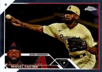 #USC57 Miguel Castro - Arizona Diamondbacks - 2023 Topps Chrome Update Baseball