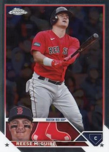 #USC58 Reese McGuire - Boston Red Sox - 2023 Topps Chrome Update Baseball
