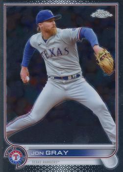 #USC61 Jon Gray - Texas Rangers - 2022 Topps Chrome Update Baseball