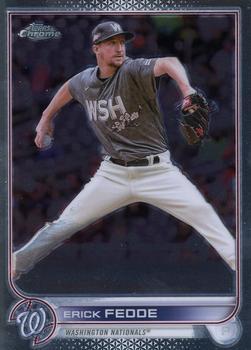 #USC64 Erick Fedde - Washington Nationals - 2022 Topps Chrome Update Baseball
