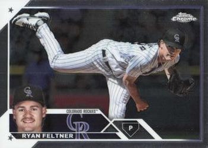#USC66 Ryan Feltner - Colorado Rockies - 2023 Topps Chrome Update Baseball