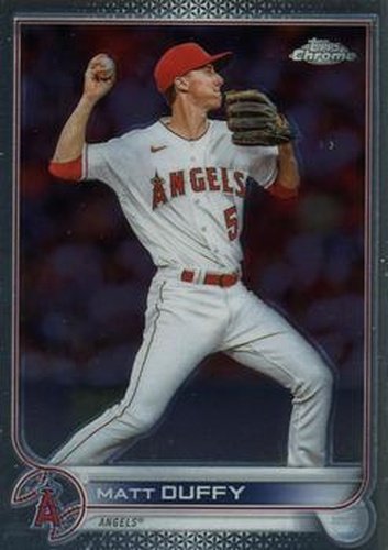 #USC73 Matt Duffy - Los Angeles Angels - 2022 Topps Chrome Update Baseball