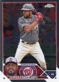 #USC74 Jeimer Candelario - Washington Nationals - 2023 Topps Chrome Update Baseball
