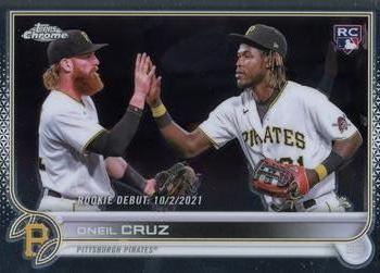 #USC74 Oneil Cruz - Pittsburgh Pirates - 2022 Topps Chrome Update Baseball