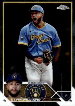 #USC82 Devin Williams - Milwaukee Brewers - 2023 Topps Chrome Update Baseball