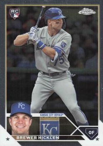 #USC89 Brewer Hicklen - Kansas City Royals - 2023 Topps Chrome Update Baseball