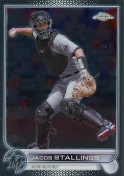 #USC92 Jacob Stallings - Miami Marlins - 2022 Topps Chrome Update Baseball