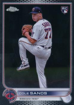 #USC97 Cole Sands - Minnesota Twins - 2022 Topps Chrome Update Baseball