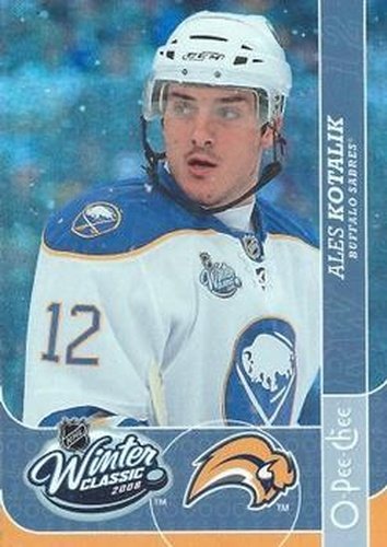 #WC16 Ales Kotalik - Buffalo Sabres - 2008-09 O-Pee-Chee - Winter Classic Highlights Hockey