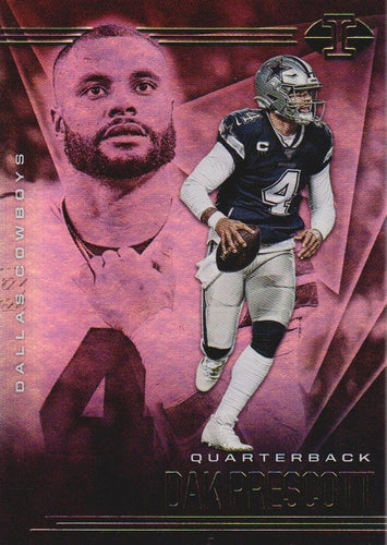 #59 Dak Prescott - Dallas Cowboys - 2020 Panini Illusions Football