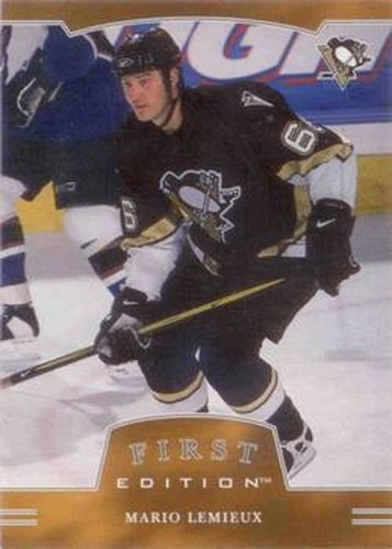#1 Mario Lemieux - Pittsburgh Penguins - 2002-03 Be a Player First Edition Hockey