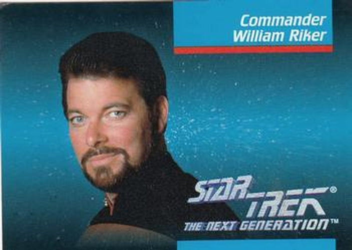 #5 Commander William Riker - 1992 Impel Star Trek: The Next Generation
