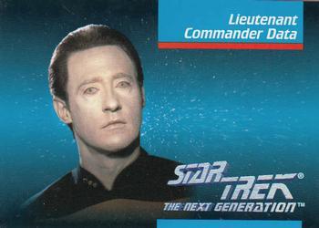 #6 Lieutenant Commander Data - 1992 Impel Star Trek: The Next Generation