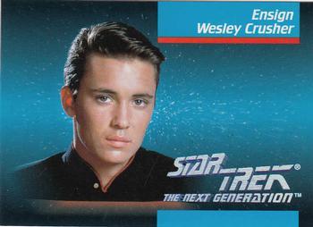 #12 Ensign Wesley Crusher - 1992 Impel Star Trek: The Next Generation