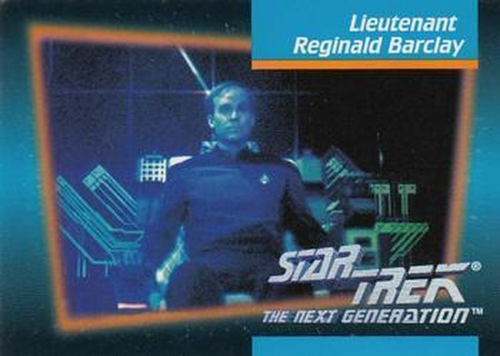 #15 Lieutenant Reginald Barclay - 1992 Impel Star Trek: The Next Generation