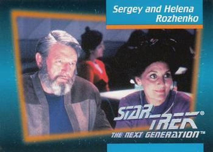 #19 Sergey and Helena Rozhenko - 1992 Impel Star Trek: The Next Generation