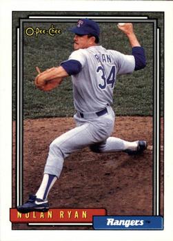 #1 Nolan Ryan - Texas Rangers - 1992 O-Pee-Chee Baseball