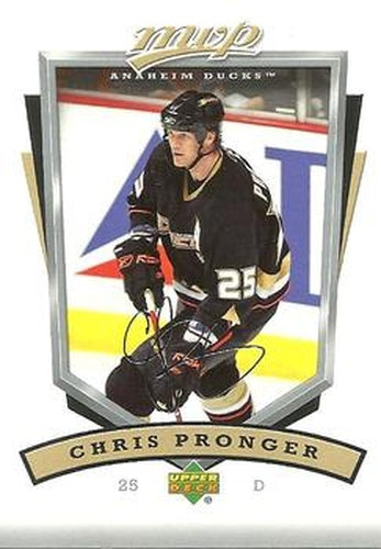 #1 Chris Pronger - Anaheim Ducks - 2006-07 Upper Deck MVP Hockey