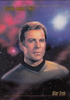 #1 Captain James T. Kirk - 1993 SkyBox Star Trek Master Series