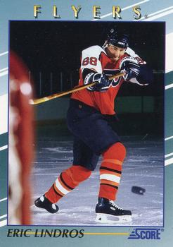 #1 Eric Lindros - Philadelphia Flyers - 1992-93 Score Young Superstars Hockey