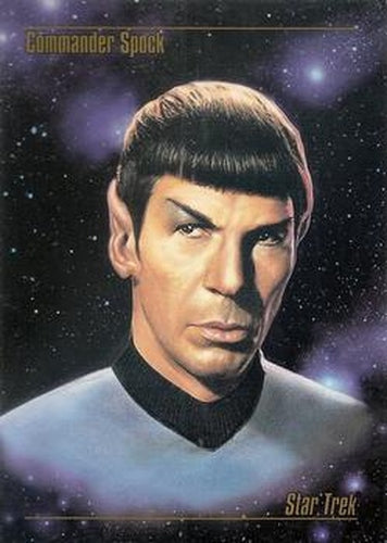 #2 Commander Spock - 1993 SkyBox Star Trek Master Series