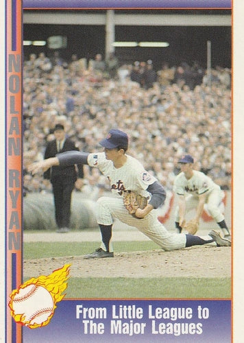 #2 Nolan Ryan - New York Mets - 1991 Pacific Nolan Ryan Texas Express I Baseball