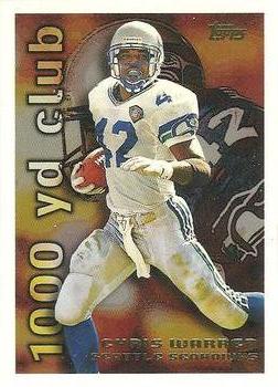 #2 Chris Warren - Seattle Seahawks - 1995 Topps Football