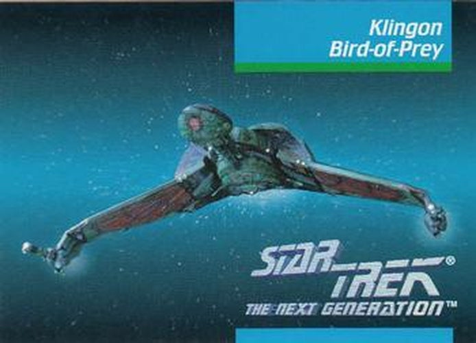 #31 Klingon Bird-of-Prey - 1992 Impel Star Trek: The Next Generation