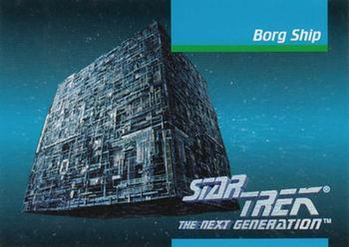 #37 Borg Ship - 1992 Impel Star Trek: The Next Generation