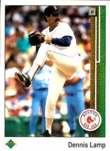 #503 Dennis Lamp - Boston Red Sox - 1989 Upper Deck Baseball