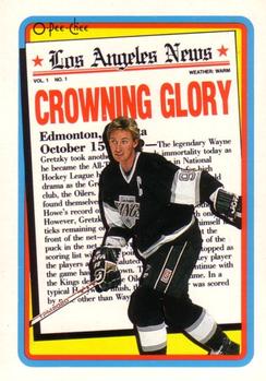 #3 Wayne Gretzky - Los Angeles Kings - 1990-91 O-Pee-Chee Hockey
