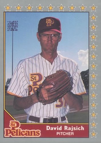 #3 David Rajsich - St. Petersburg Pelicans - 1990 Pacific Senior League Baseball