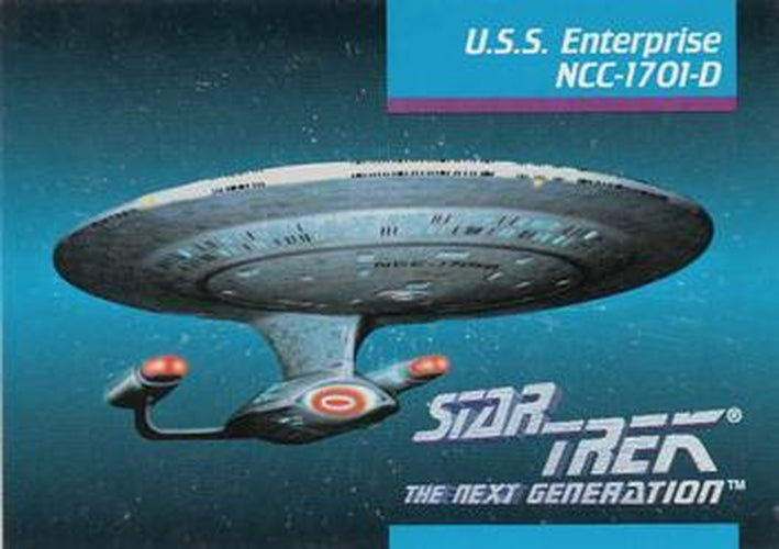 #43 U.S.S. Enterprise NCC-1701-D - 1992 Impel Star Trek: The Next Generation