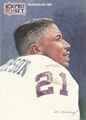 #404 Reyna Thompson - New York Giants - 1991 Pro Set Football