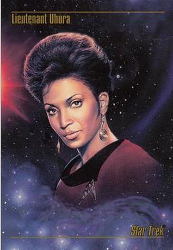 #4 Lieutenant Uhura - 1993 SkyBox Star Trek Master Series