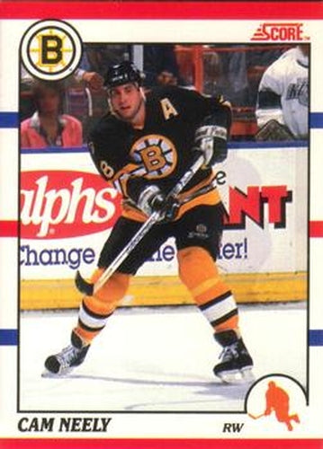 #4 Cam Neely - Boston Bruins - 1990-91 Score Canadian Hockey