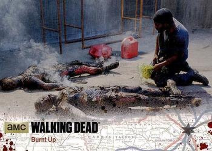 #4 Burnt Up - 2016 Cryptozoic The Walking Dead Season 4: Part 1