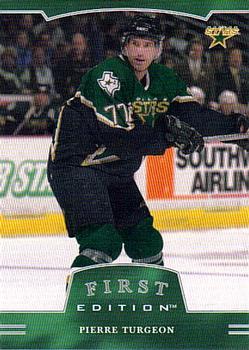 #58 Pierre Turgeon - Dallas Stars - 2002-03 Be a Player First Edition Hockey