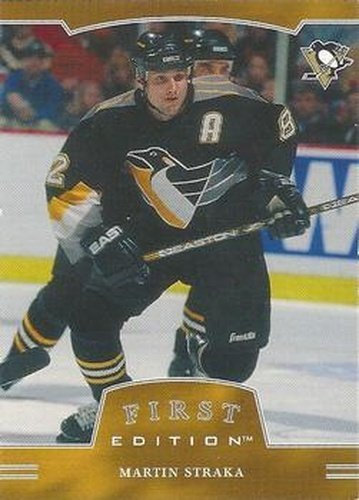 #59 Martin Straka - Pittsburgh Penguins - 2002-03 Be a Player First Edition Hockey