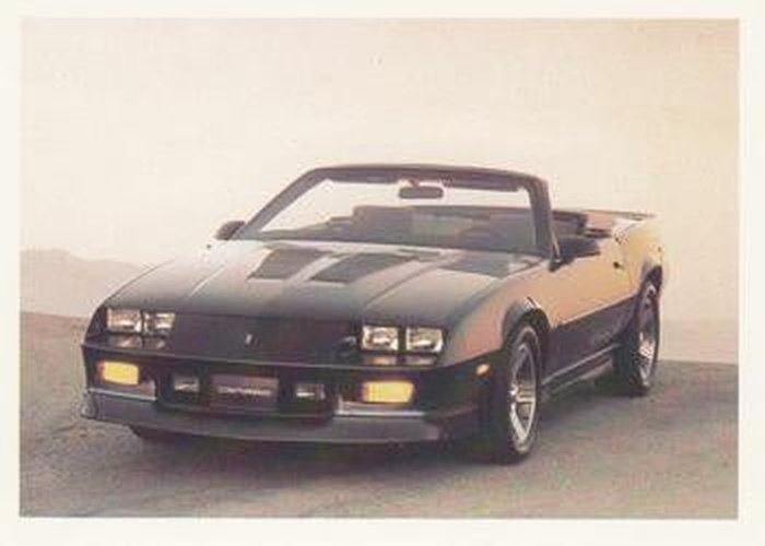 #5 1989 Camaro Iroc Z - 1991 Panini Dream Cars