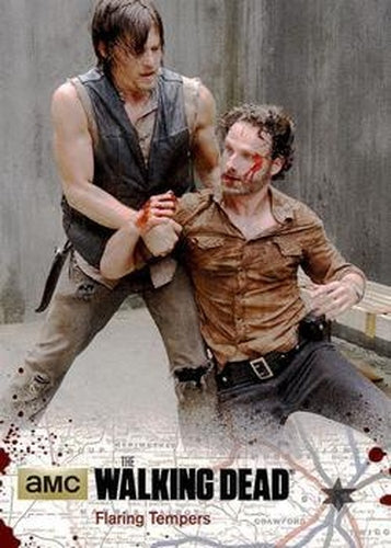 #5 Flaring Tempers - 2016 Cryptozoic The Walking Dead Season 4: Part 1