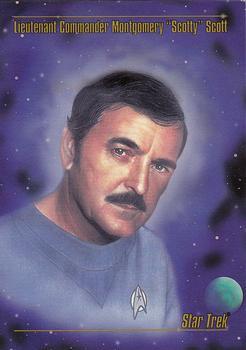#5 Lieutenant Commander Montgomery "Scotty" Scott - 1993 SkyBox Star Trek Master Series