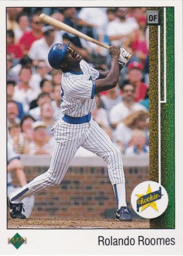 #6 Rolando Roomes - Chicago Cubs - 1989 Upper Deck Baseball