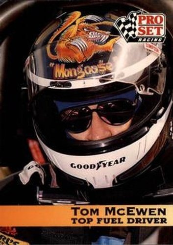 #6 Tom McEwen - 1992 Pro Set NHRA Racing