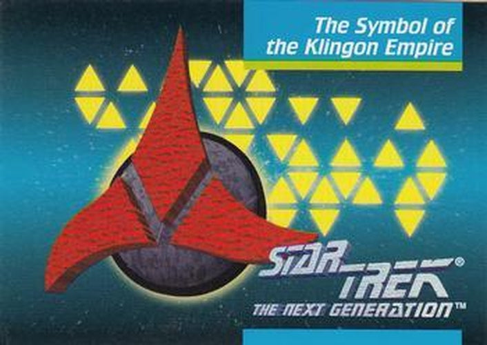 #79 Symbol of the Klingon Empire, The - 1992 Impel Star Trek: The Next Generation