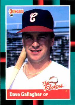 #7 Dave Gallagher - Chicago White Sox - 1988 Donruss The Rookies Baseball