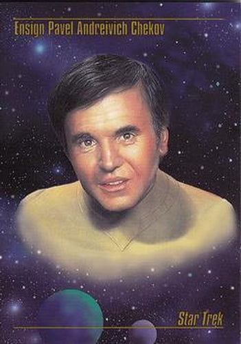#7 Ensign Pavel Andreivich Chekov - 1993 SkyBox Star Trek Master Series